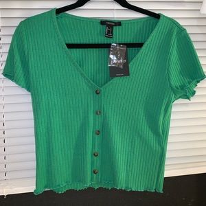 FOREVER 21 CROPPED TEE